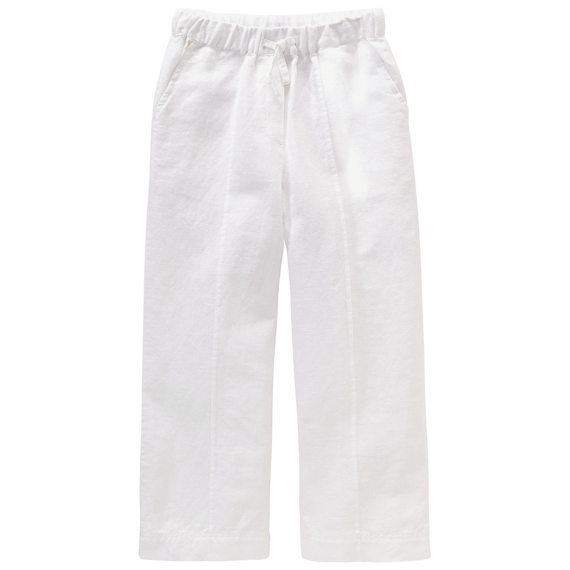 Mädchen Leinen-Hose mit Tunnelzug