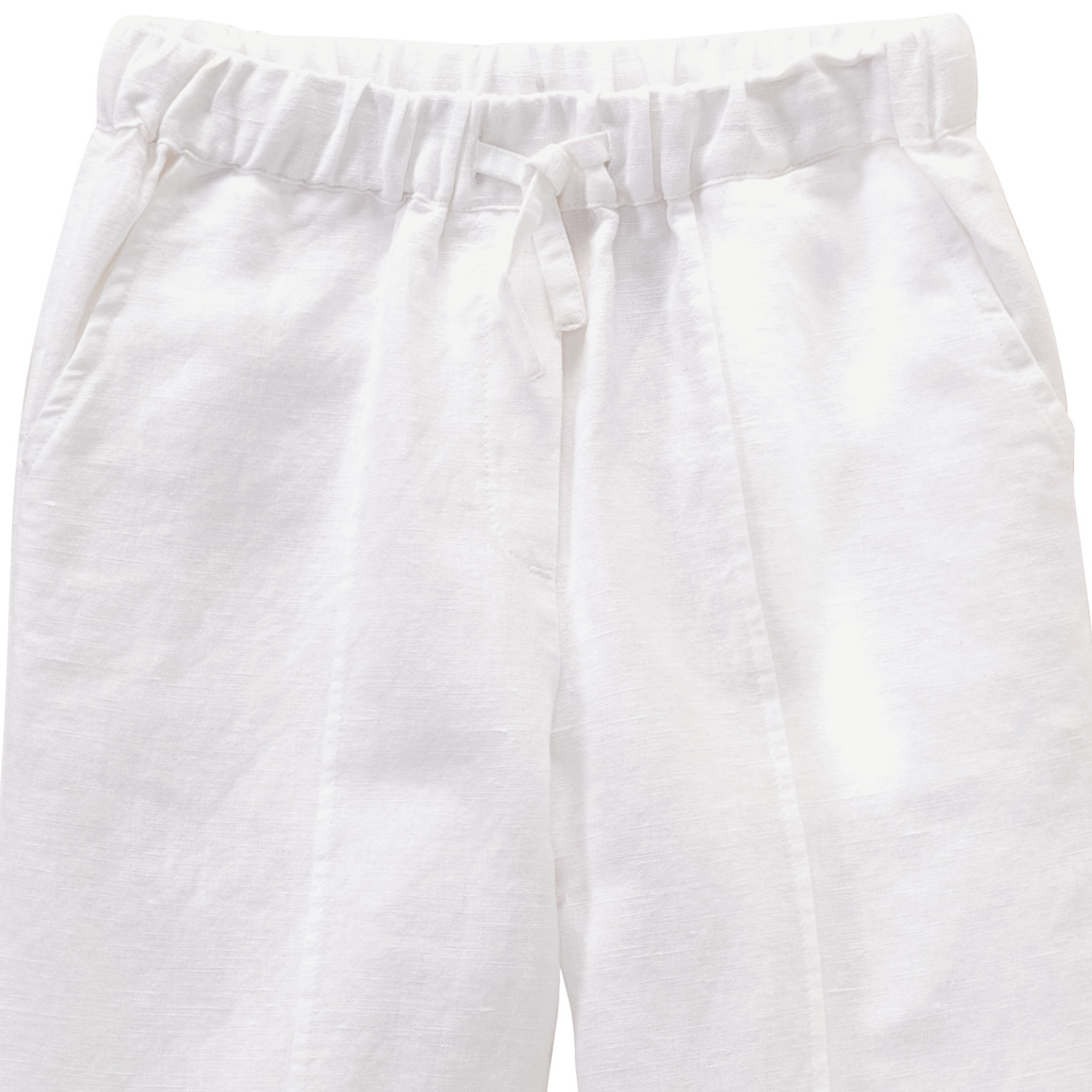 Mädchen Leinen-Hose mit Tunnelzug