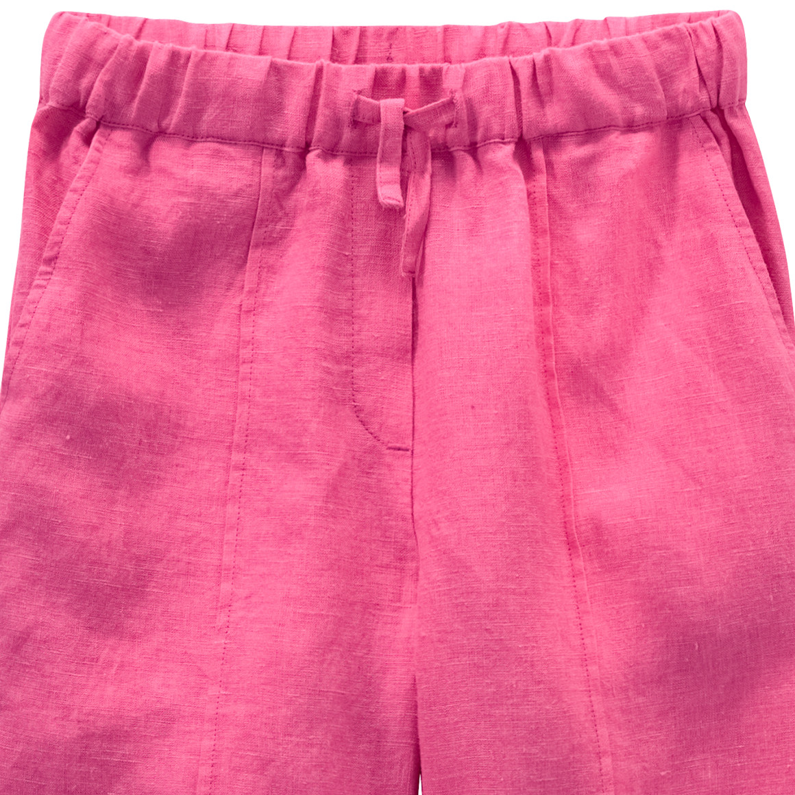 Mädchen Leinen-Hose mit Tunnelzug
