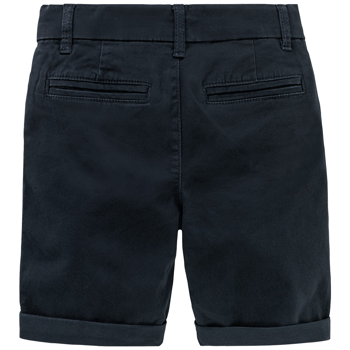 Jungen Bermuda-Shorts in Unifarben