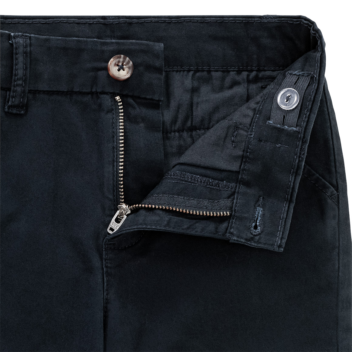 Jungen Bermuda-Shorts in Unifarben