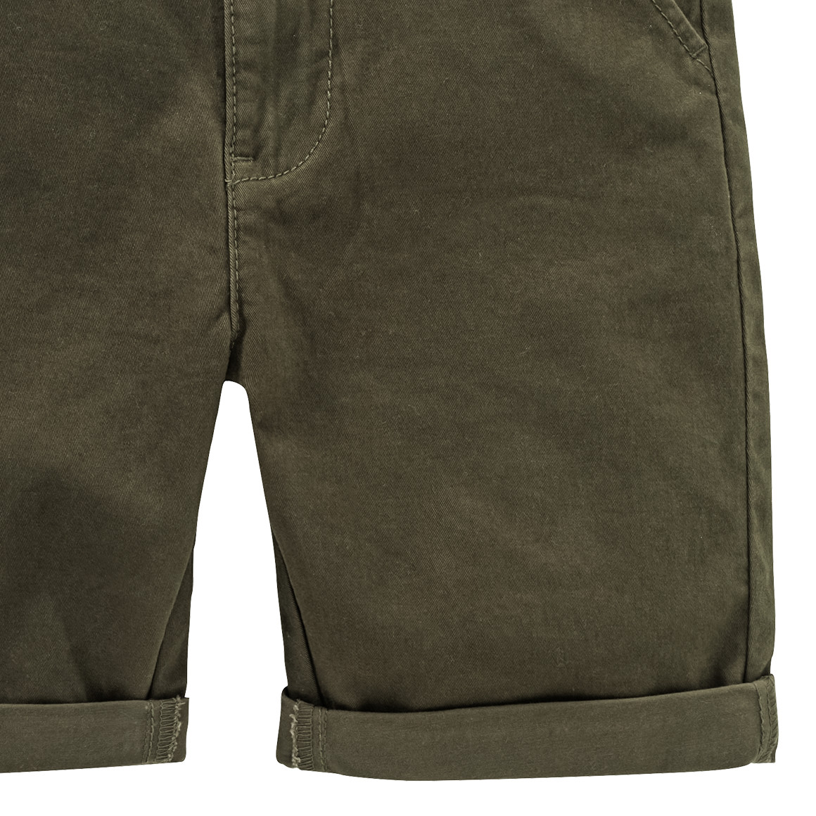 Jungen Bermuda-Shorts in Unifarben