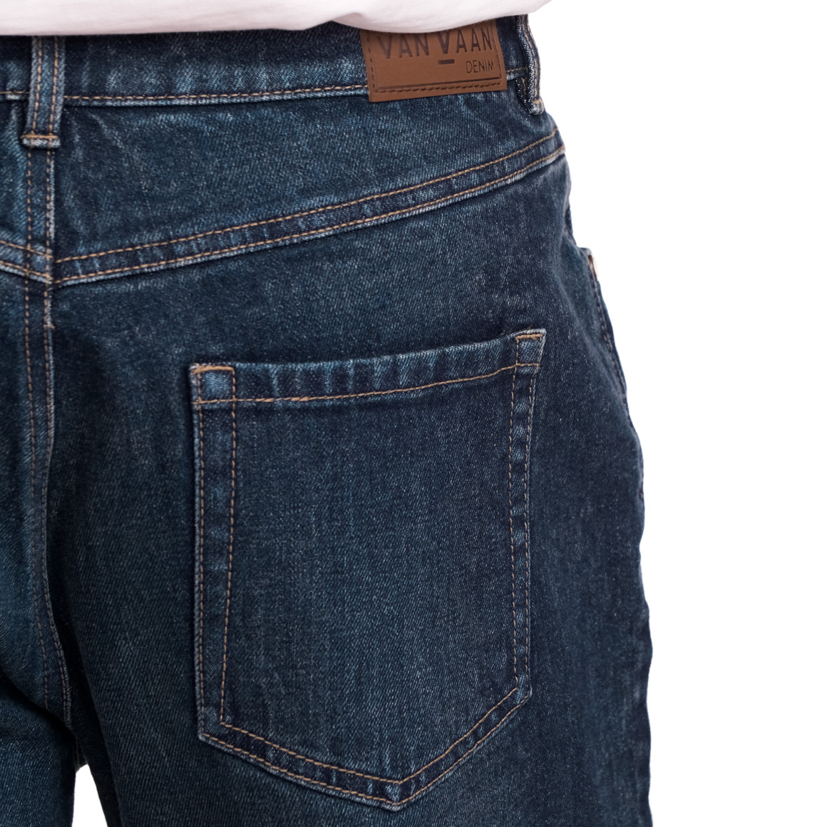 Herren Jeans-Shorts in Denim-Optik