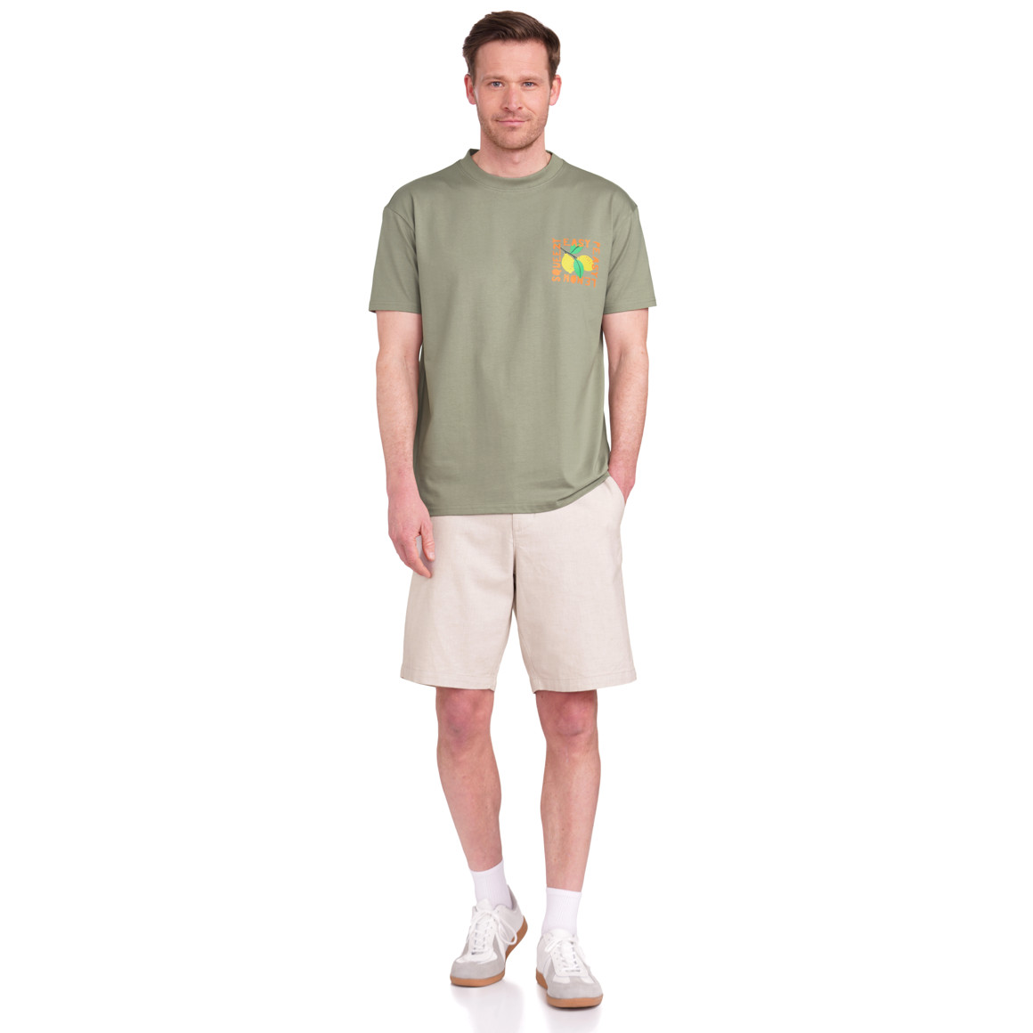 Herenshorts met linnen