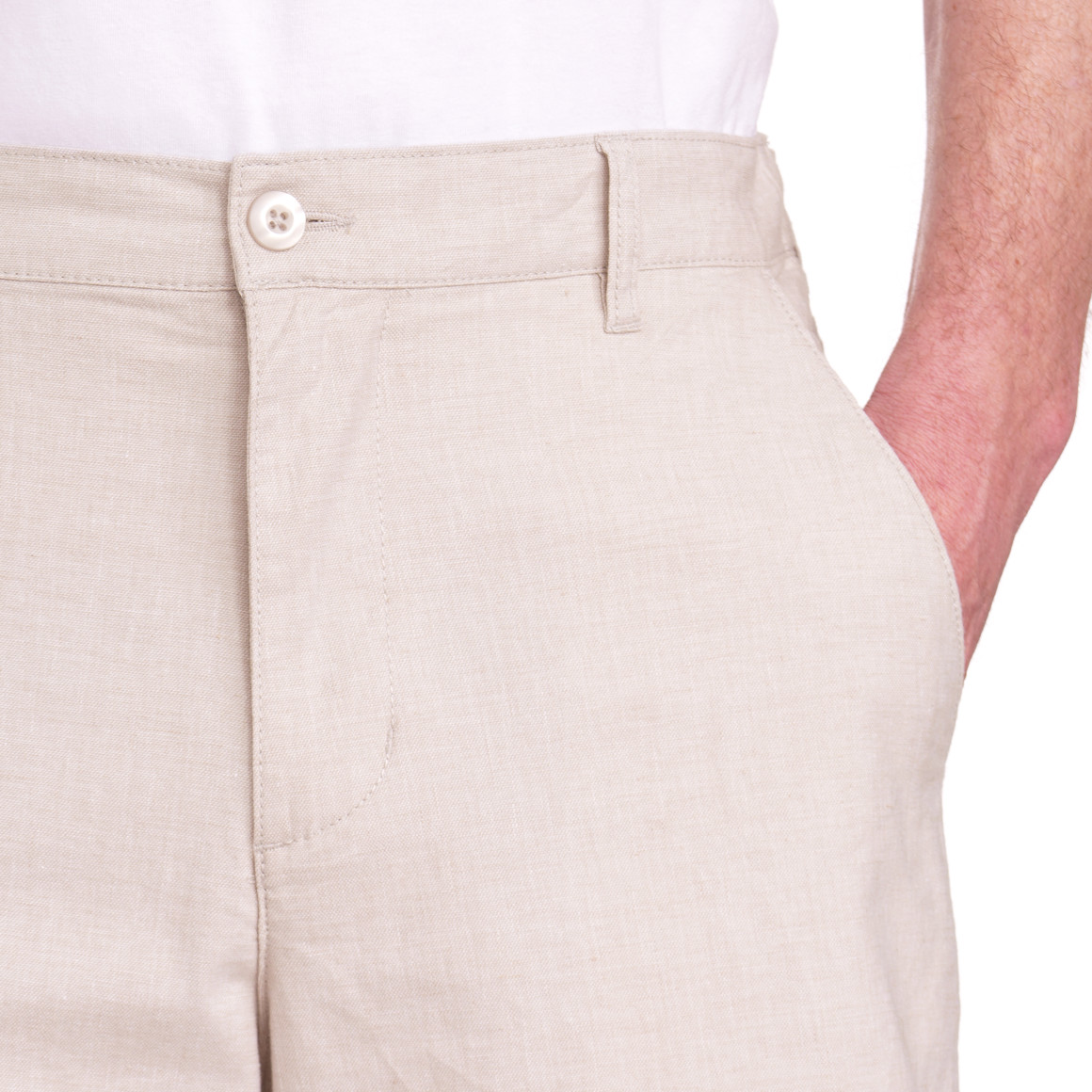 Herenshorts met linnen