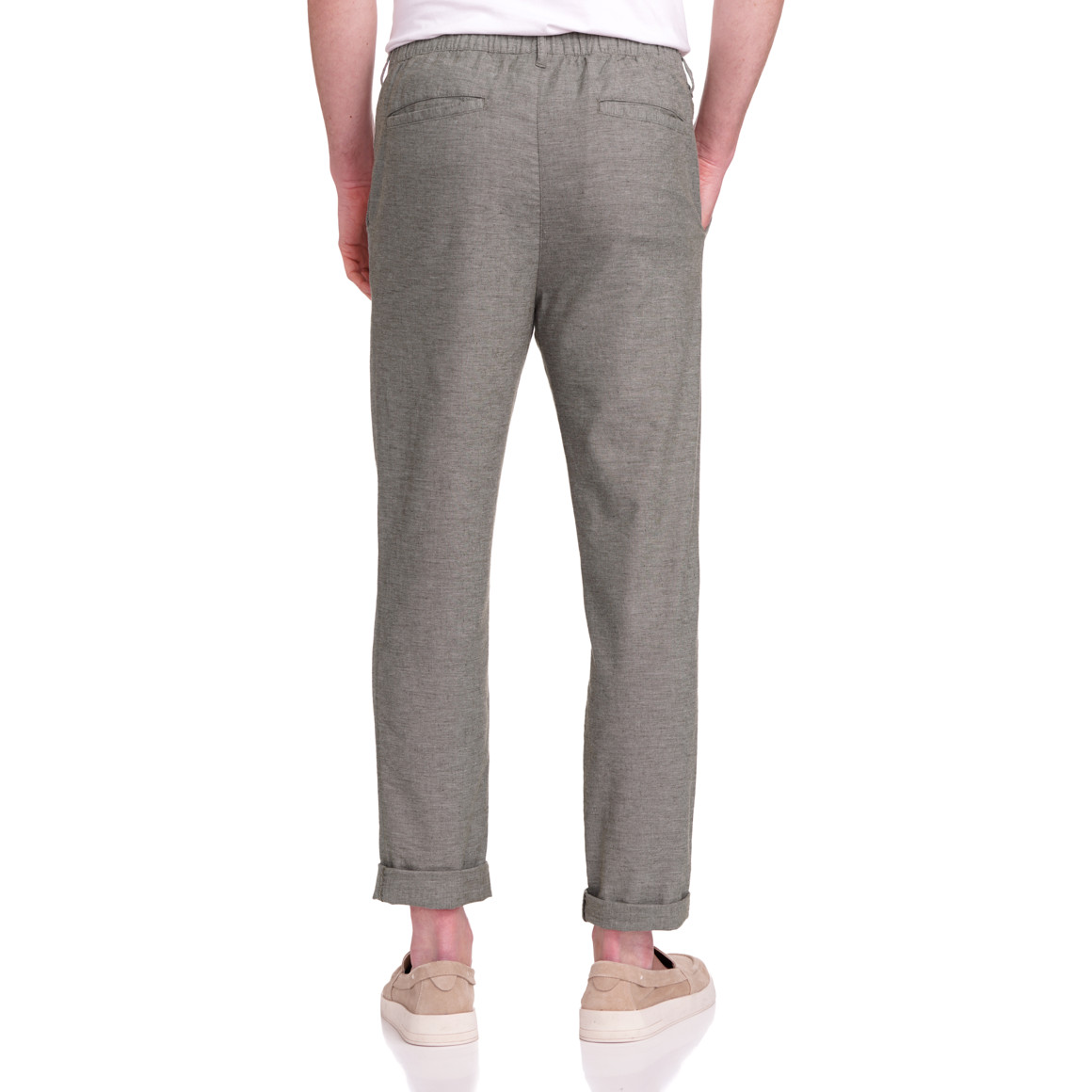 Herren Hose  mit Leinen