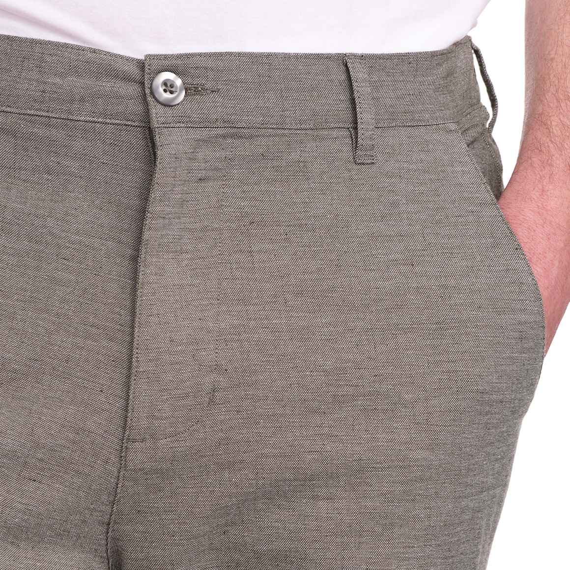 Herren Hose  mit Leinen