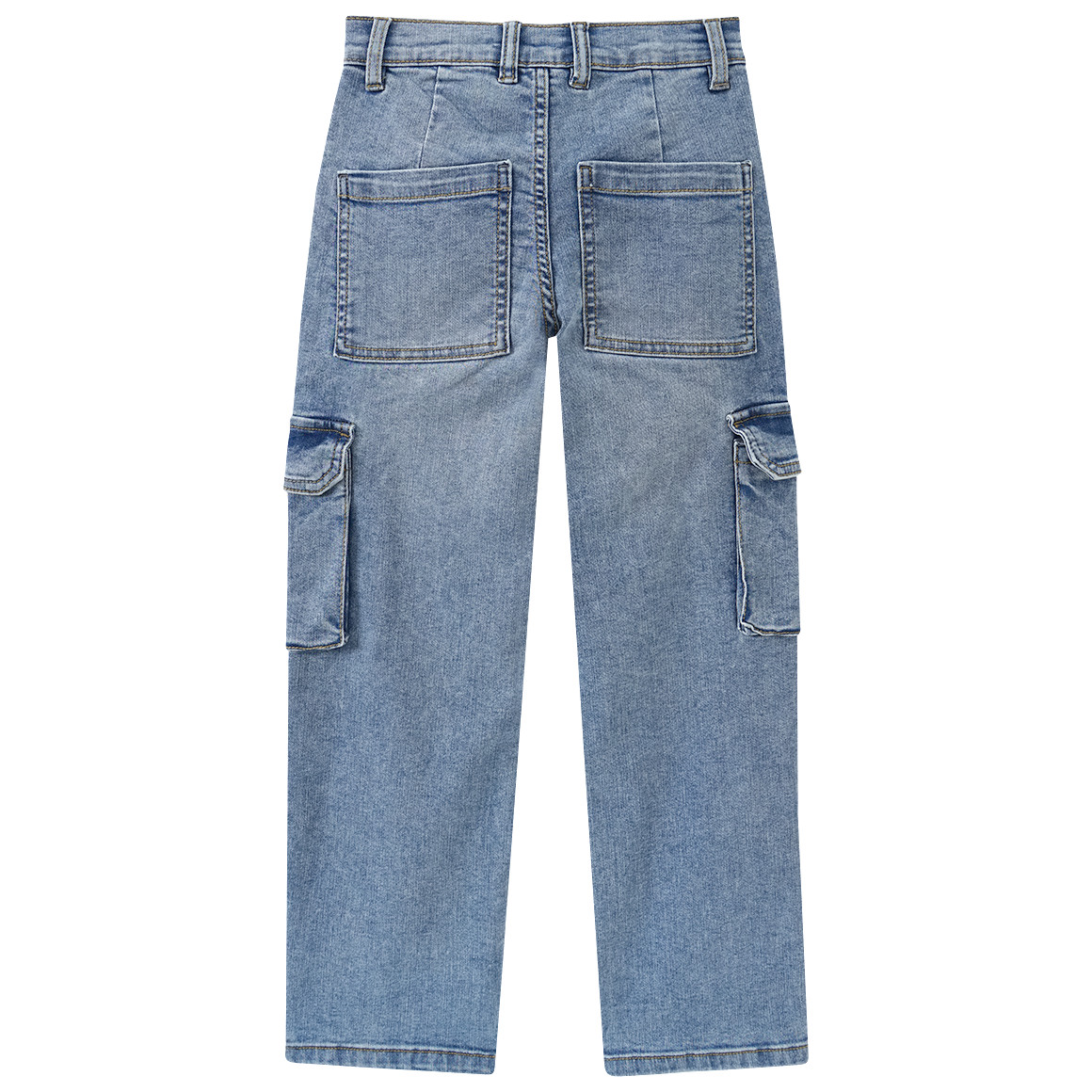 Jungen Straight-Jeans im Cargo-Style