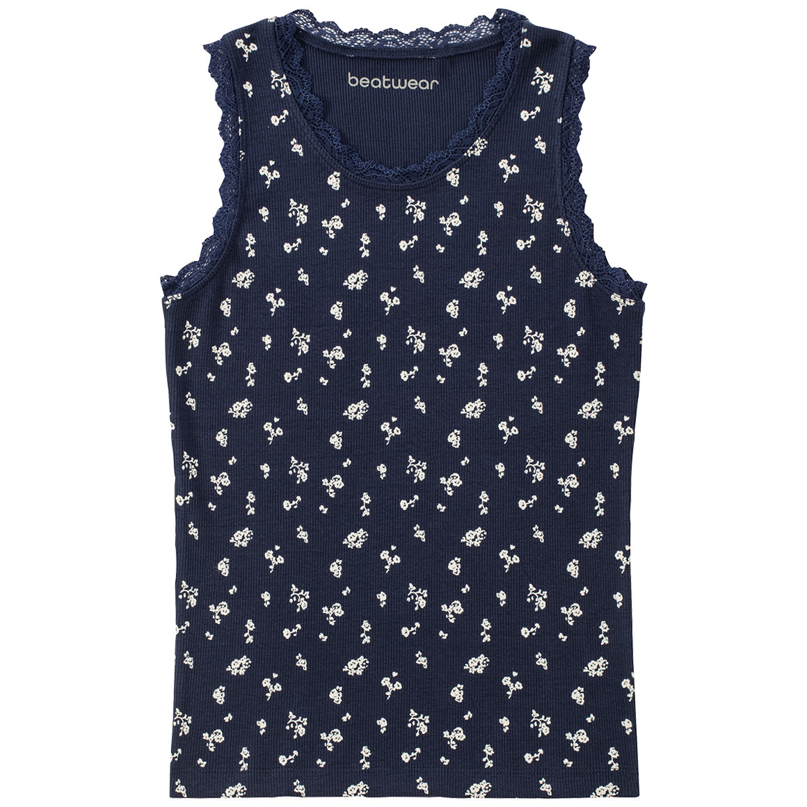 Mädchen Top mit Spitze