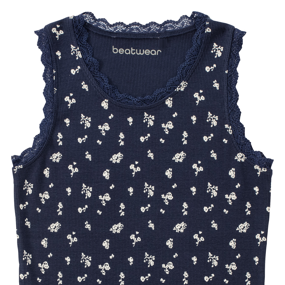 Mädchen Top mit Spitze