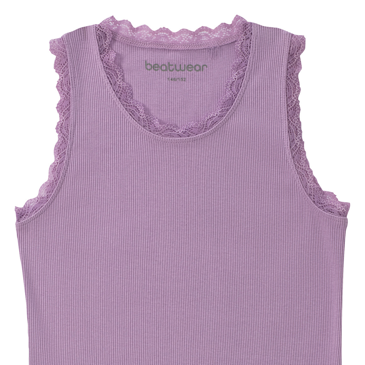 Mädchen Top mit Spitze