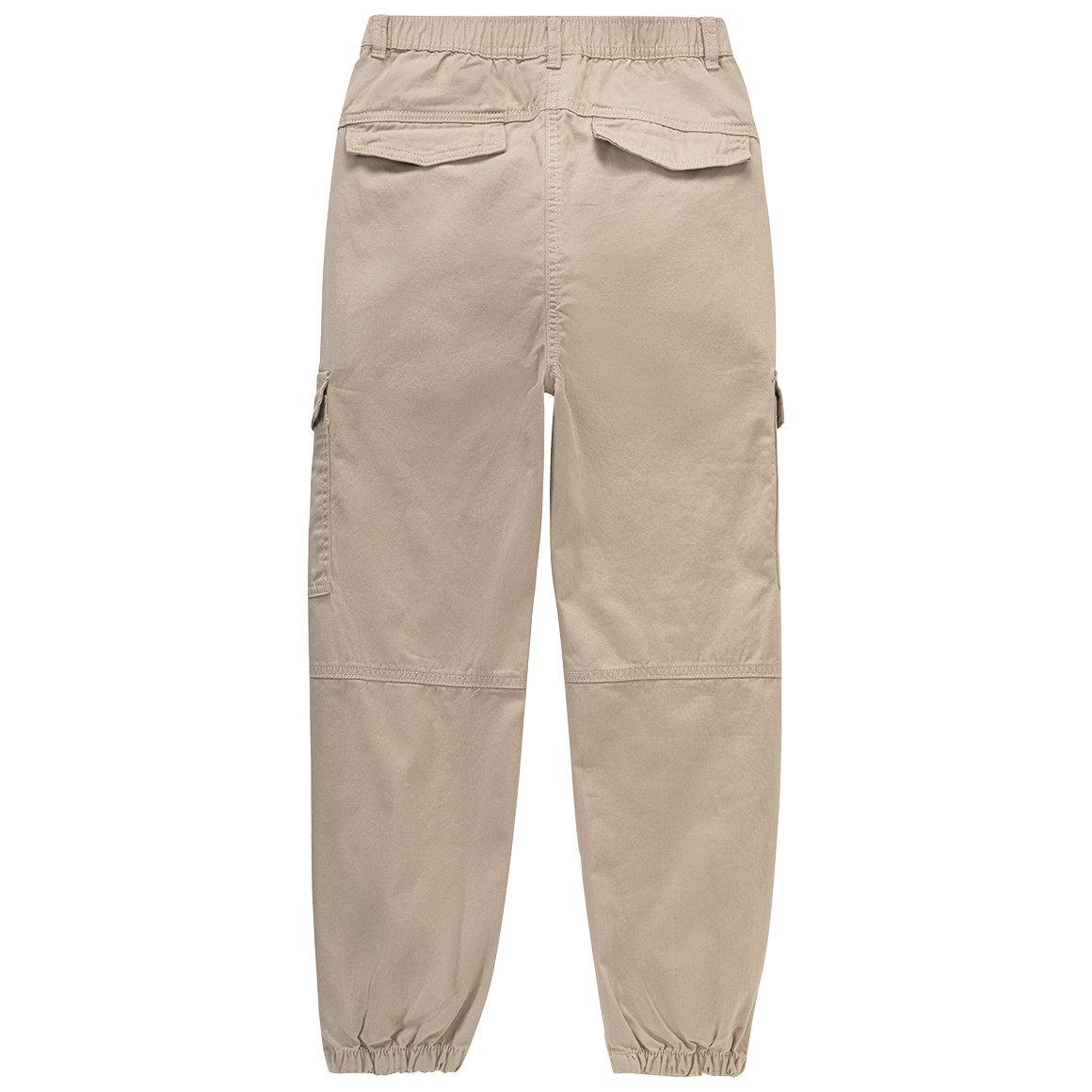 Mädchen Cargohose unifarben