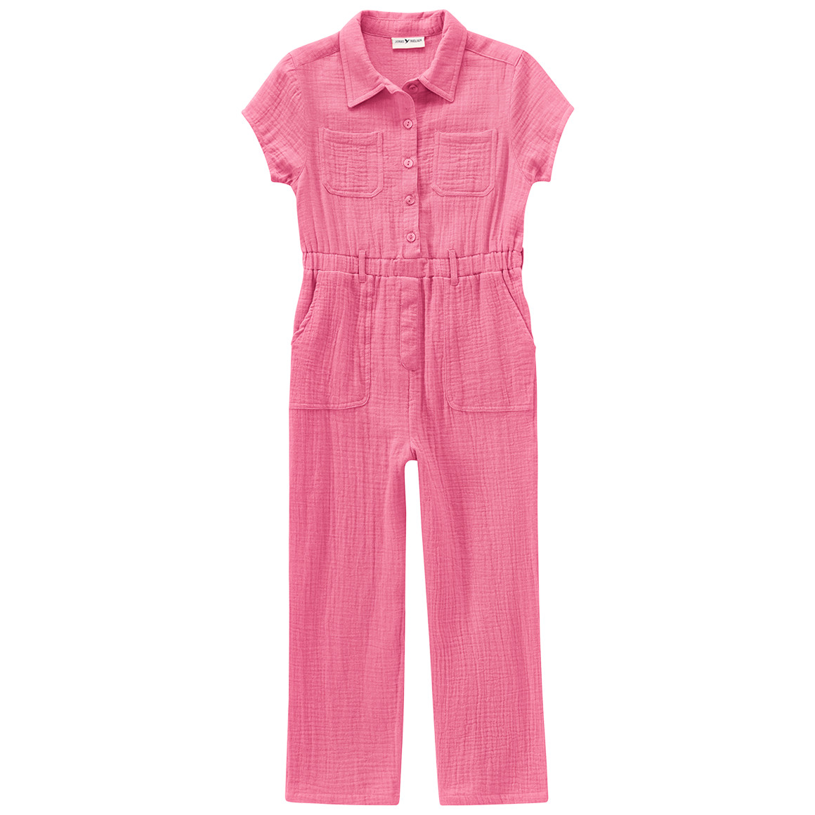 Mädchen Musselin-Jumpsuit aus Bio-Baumwolle