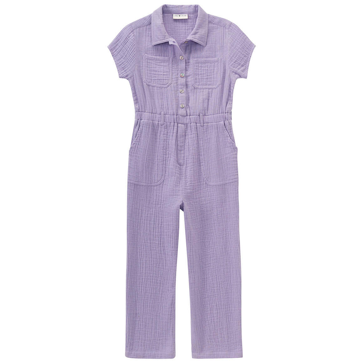 Mädchen Musselin-Jumpsuit aus Bio-Baumwolle