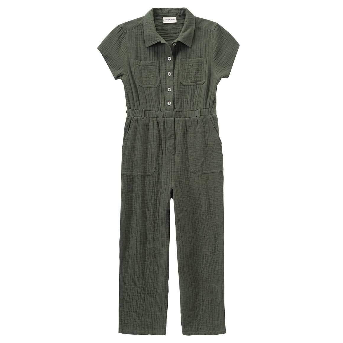 Mädchen Musselin-Jumpsuit aus Bio-Baumwolle