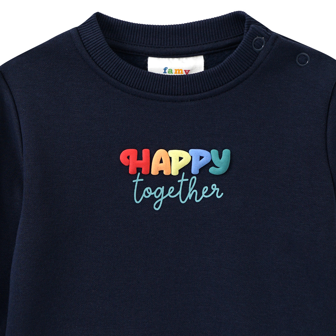 Baby Sweatshirt mit Message-Print