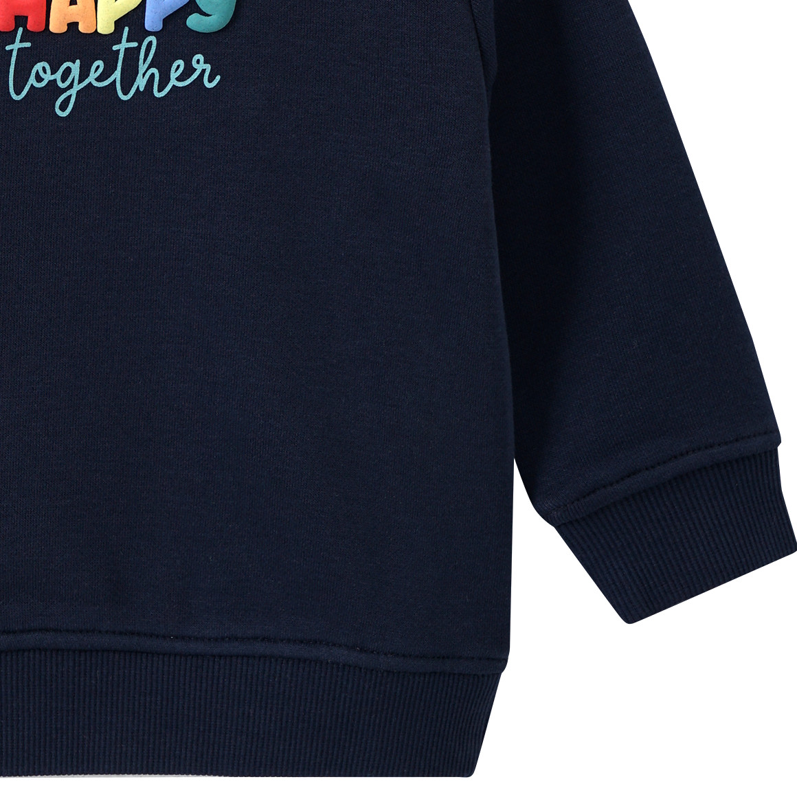Baby Sweatshirt mit Message-Print