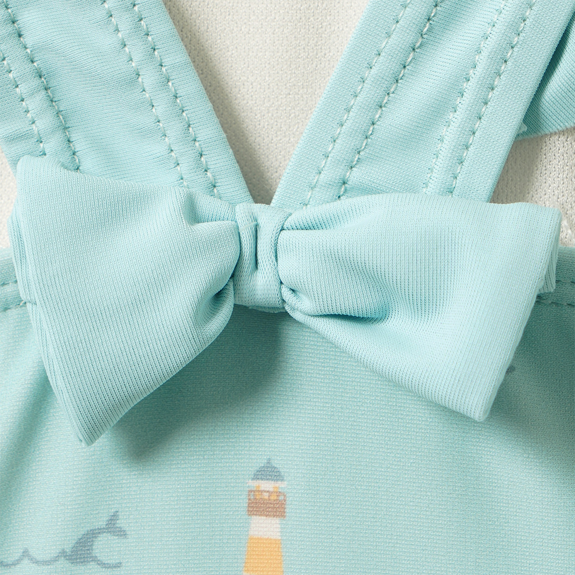 Baby Badeanzug mit Segelschiffen