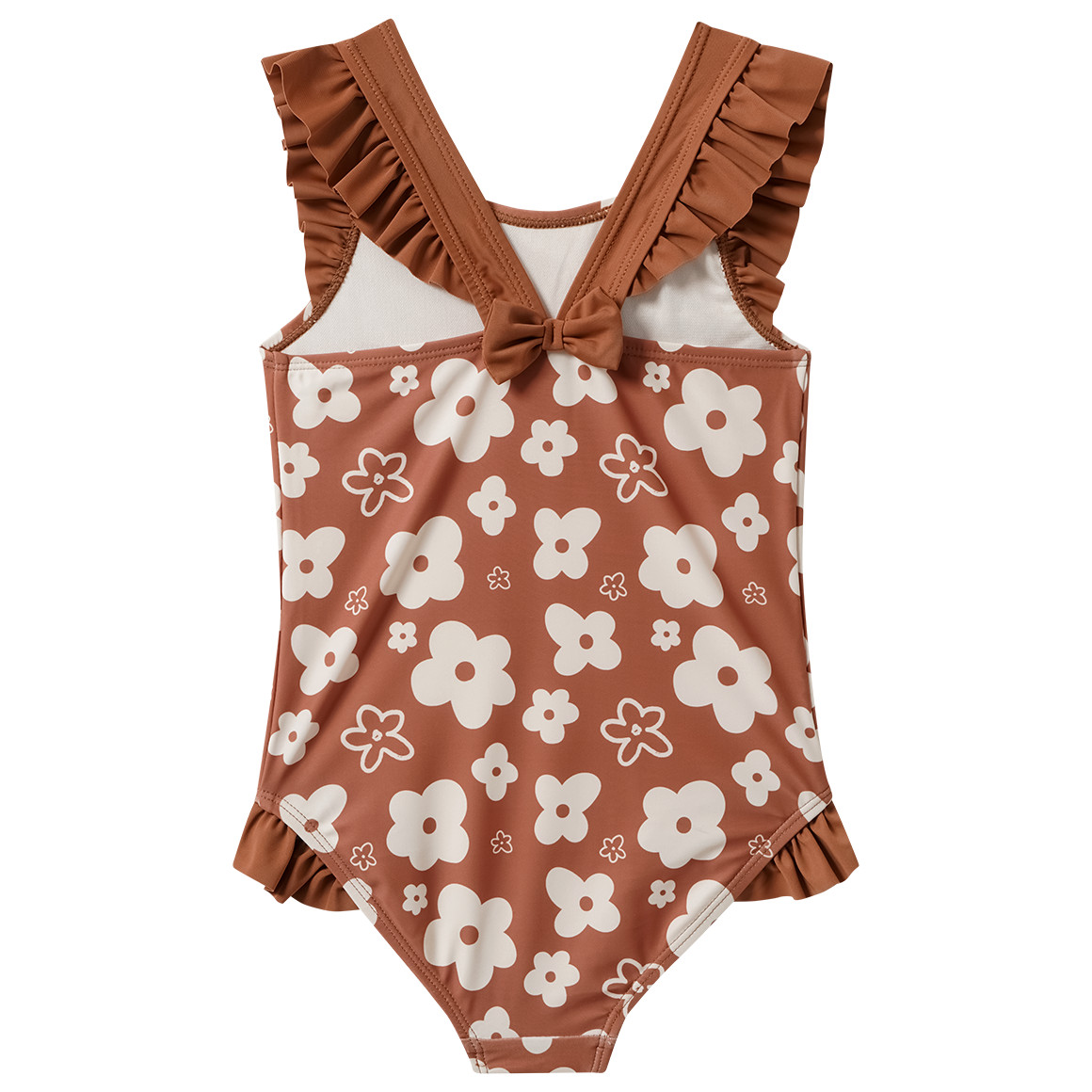 Mädchen Badeanzug mit Blumen-Allover