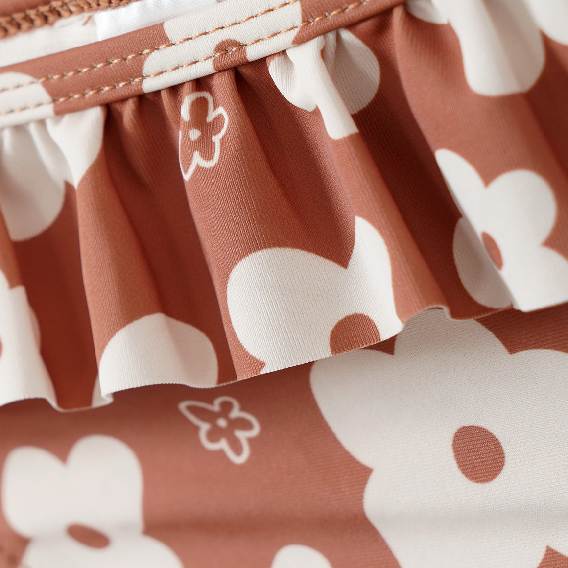 Mädchen Badeanzug mit Blumen-Allover