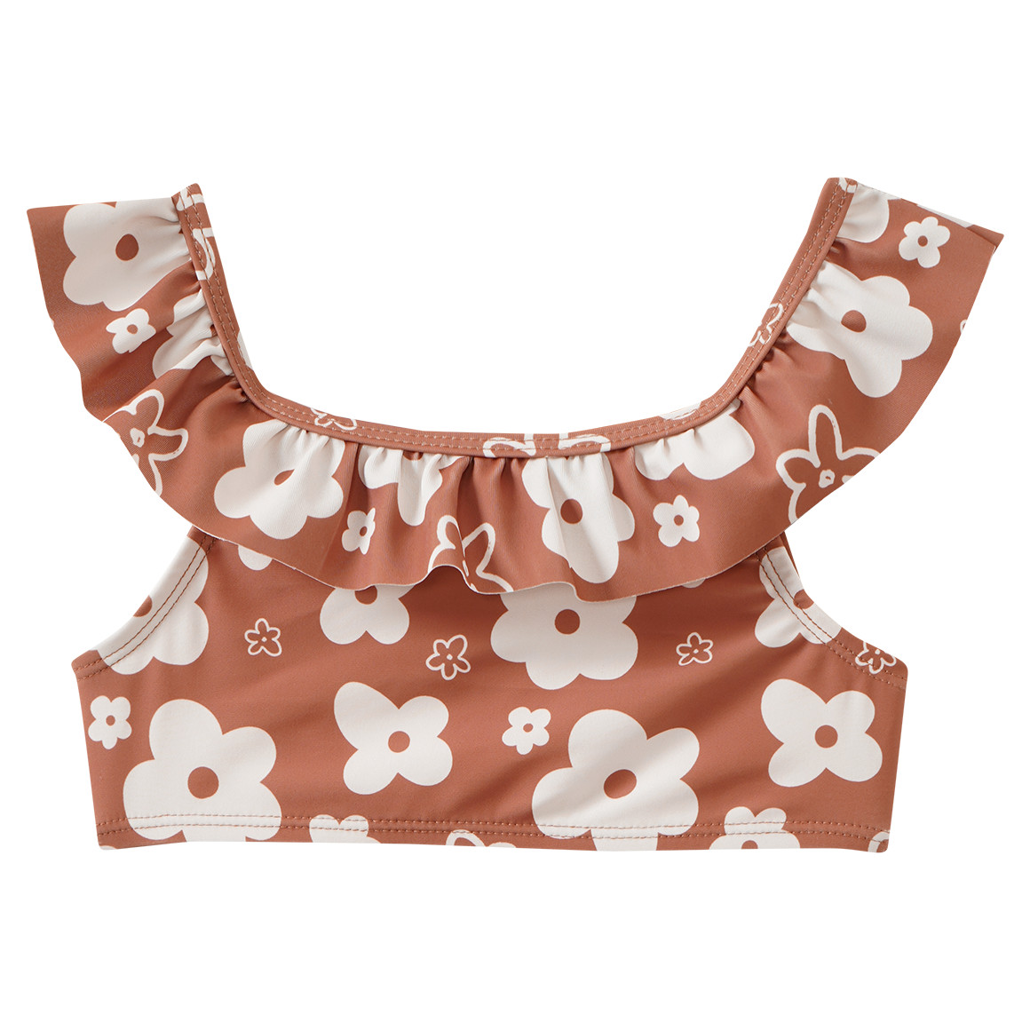 Mädchen Bikini mit Blumen-Allover