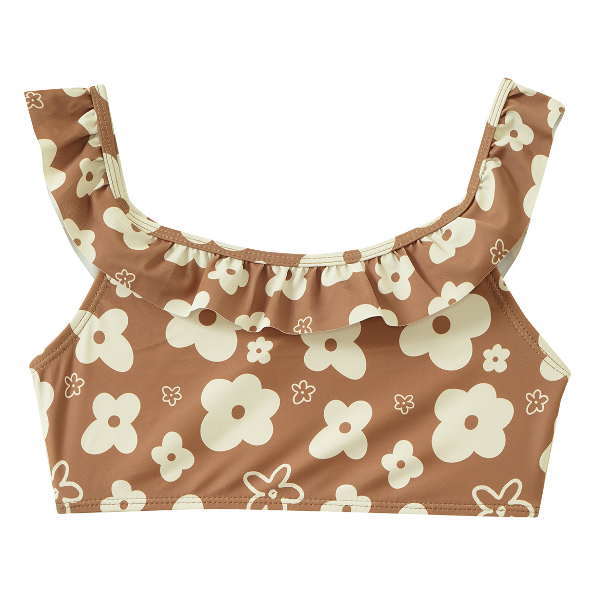 Mädchen Bikini mit Blumen-Allover