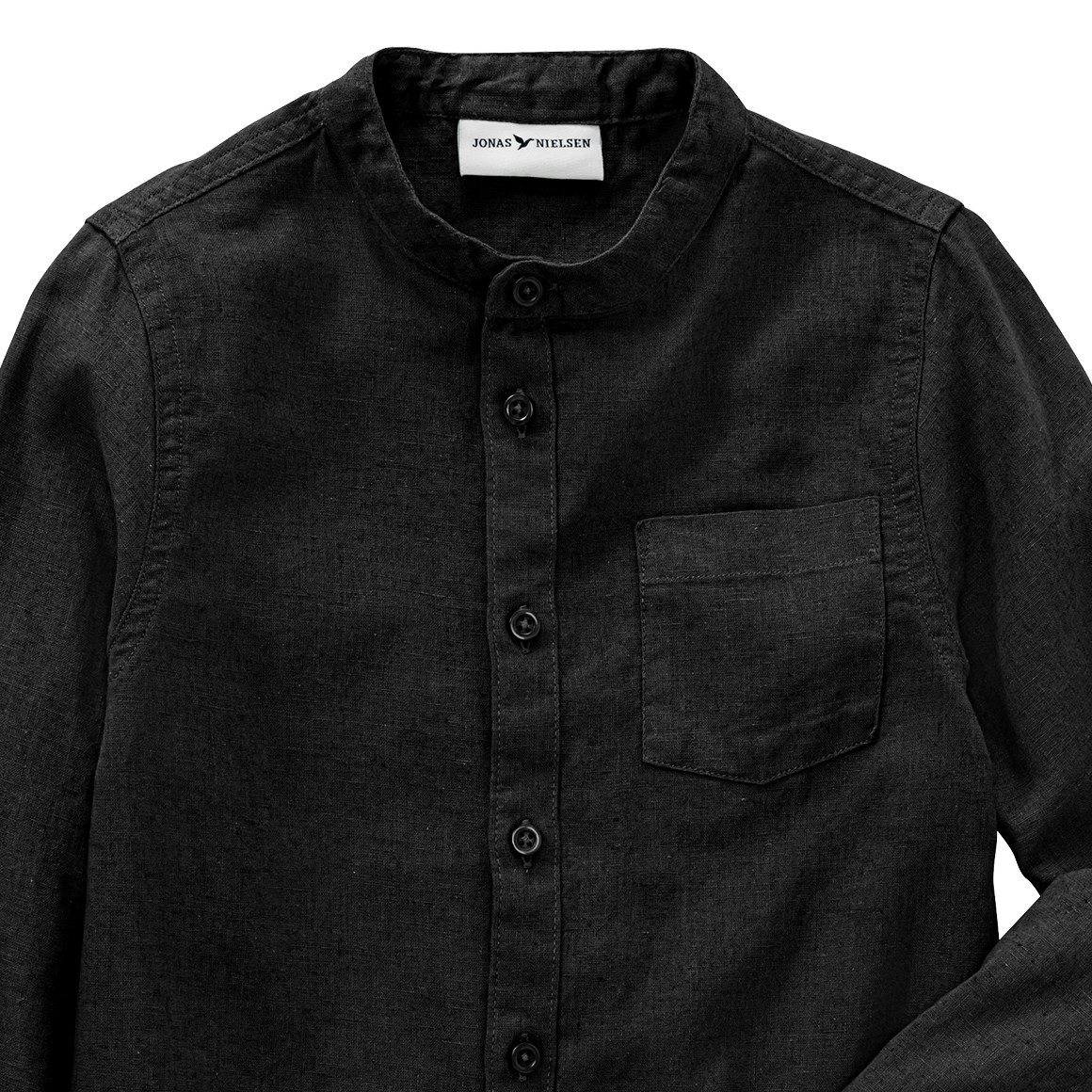 Jungen Leinen-Hemd mit Brusttasche