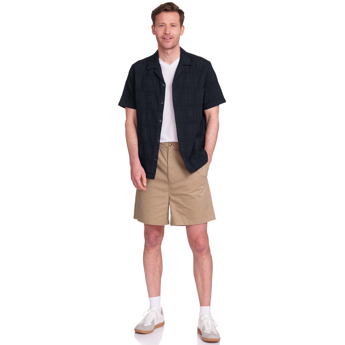Herenshort met elastische tailleband