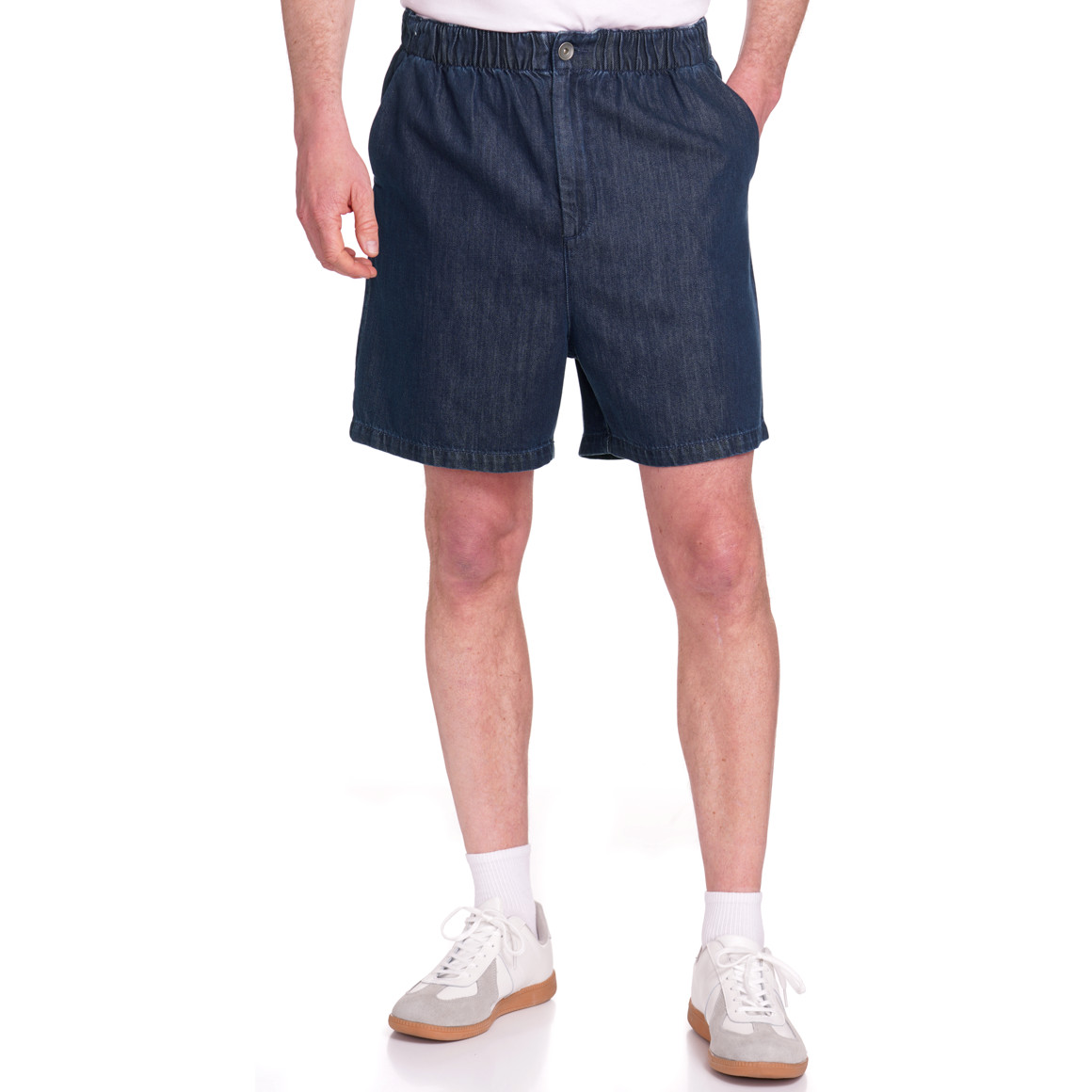 Herenshort in denimlook