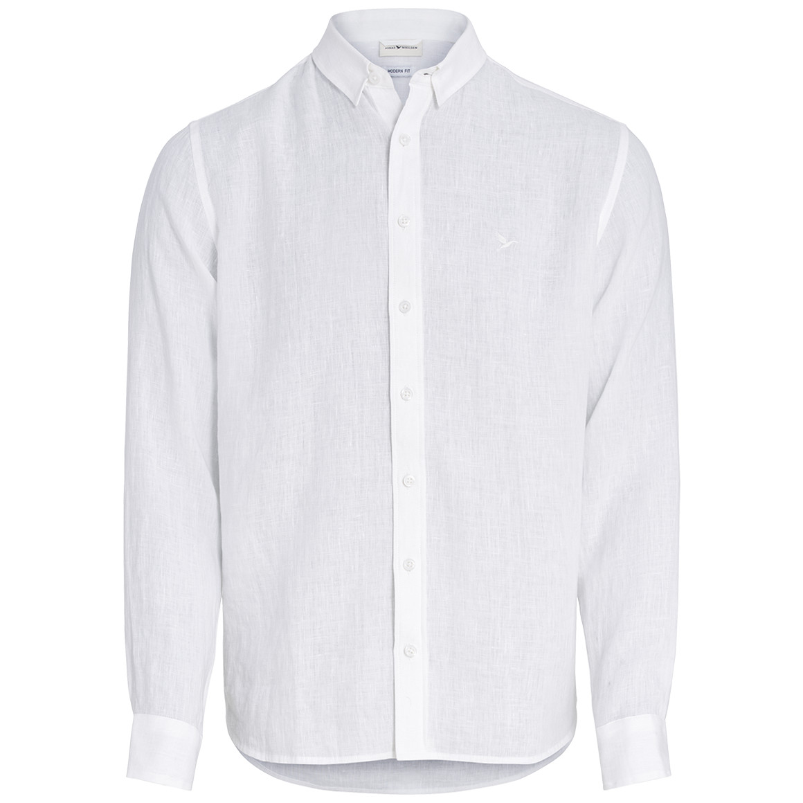 Herren Leinen-Hemd in Unifarben