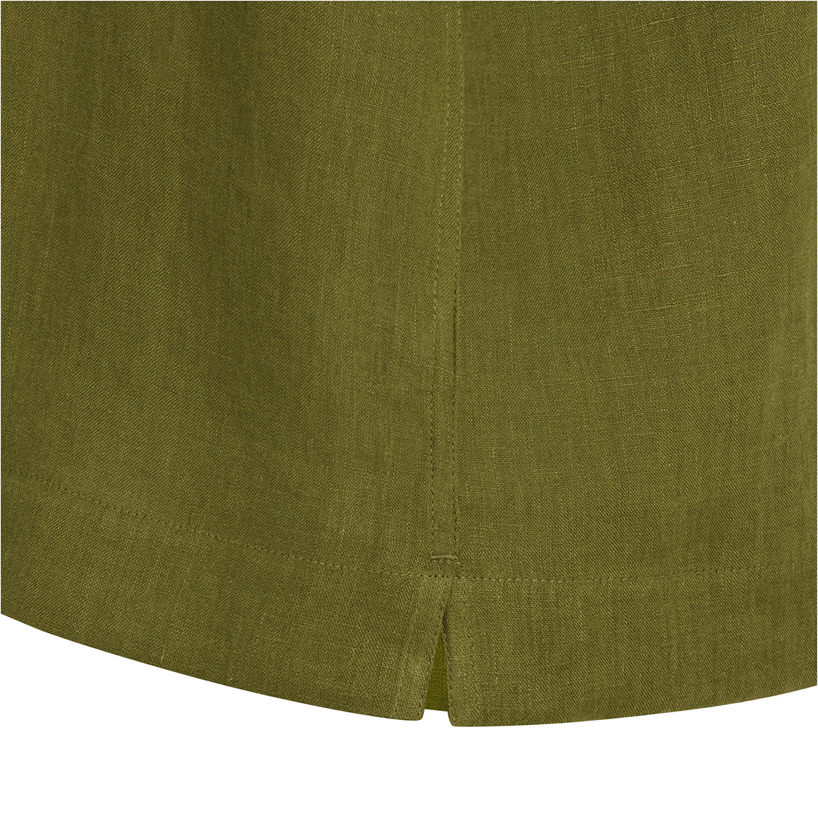 Herren Leinen-Hemd mit Brusttasche