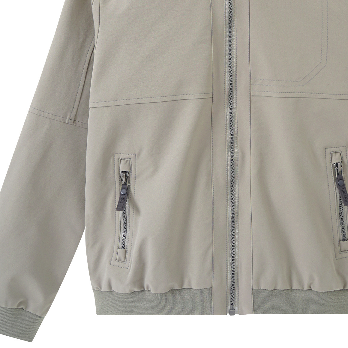 Jungen Jacke im Rippbündchen