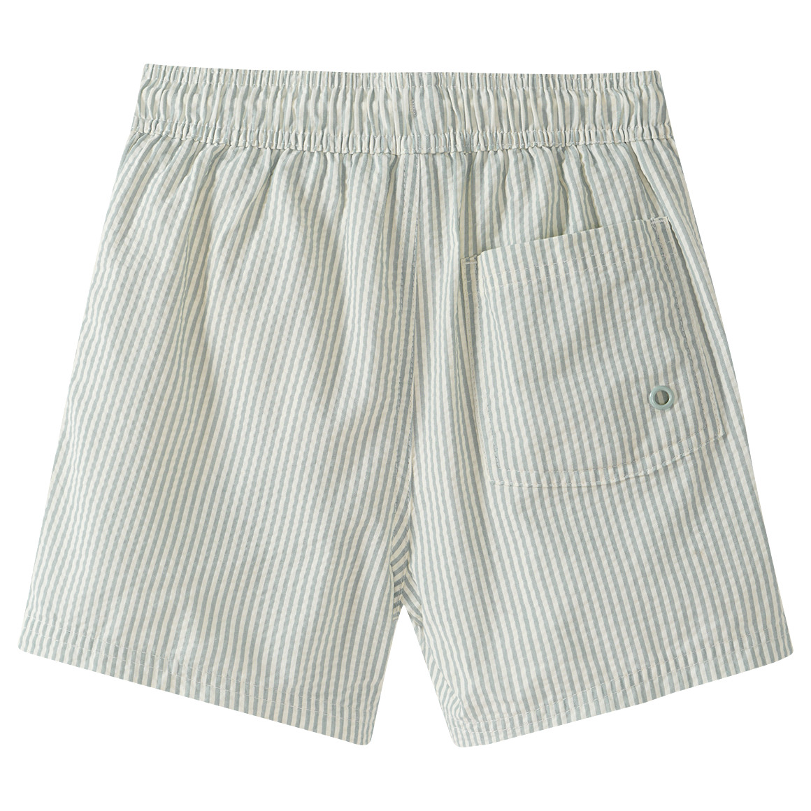 Jungen Badeshorts mit Seersucker-Streifen