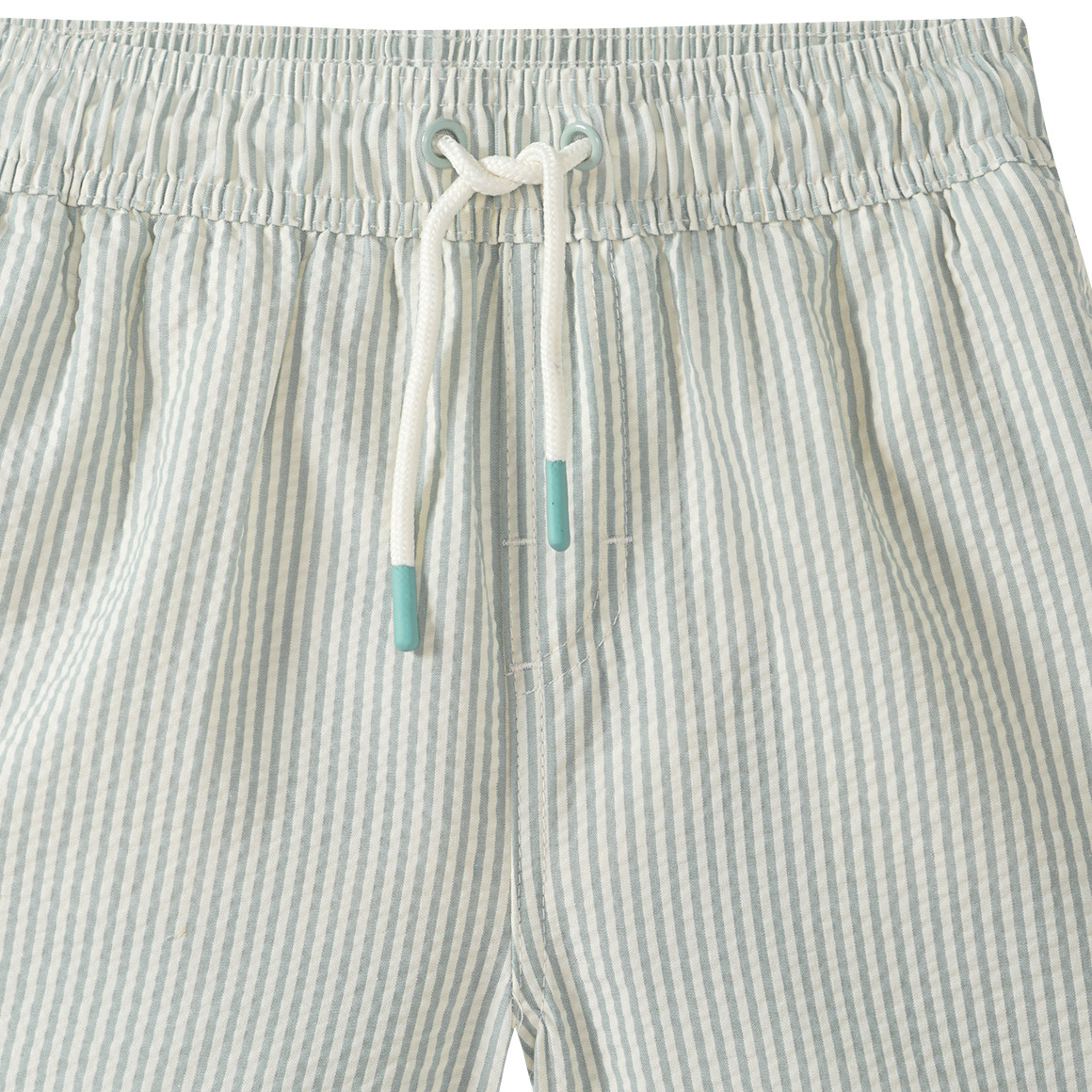 Jungen Badeshorts mit Seersucker-Streifen