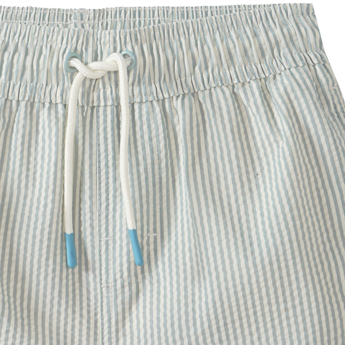 Jungen Badeshorts mit Seersucker-Streifen