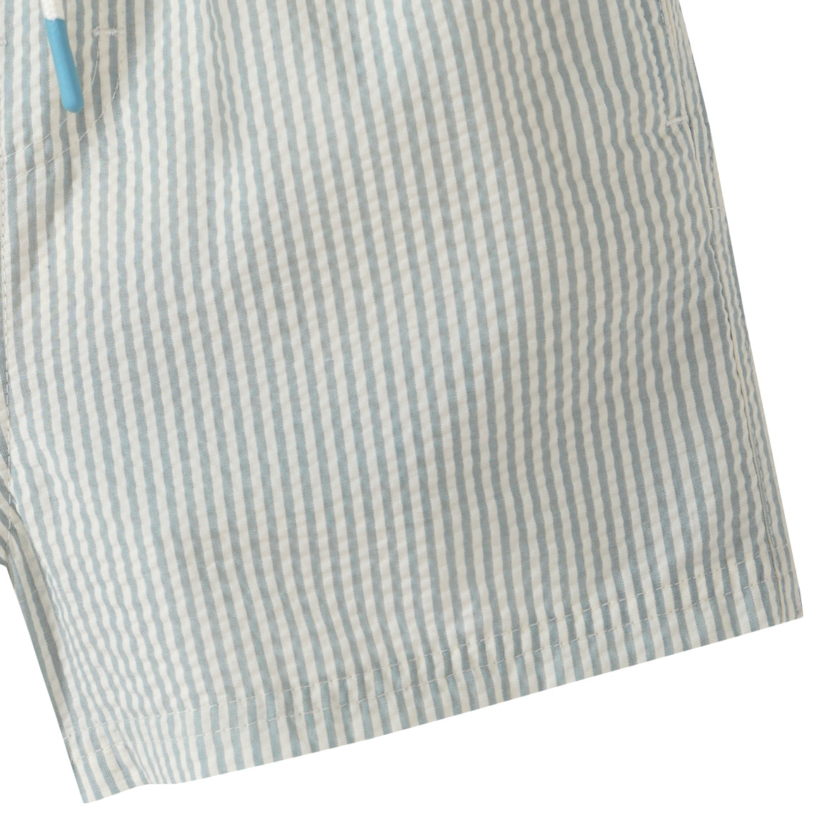 Jungen Badeshorts mit Seersucker-Streifen