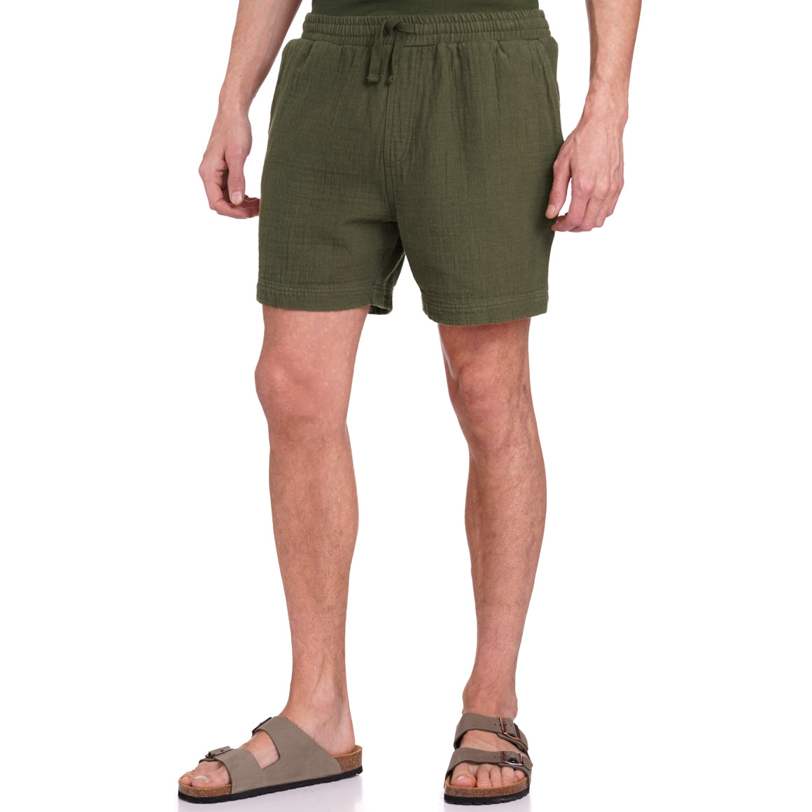 Heren Shorts in mousseline