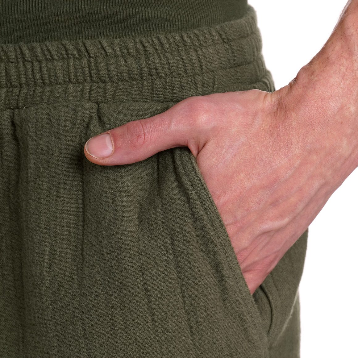 Heren Shorts in mousseline