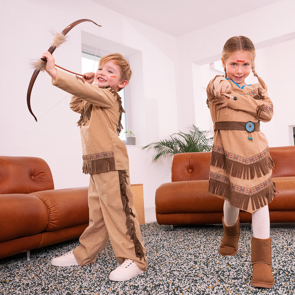 Kostüm Indianer 2-teilig