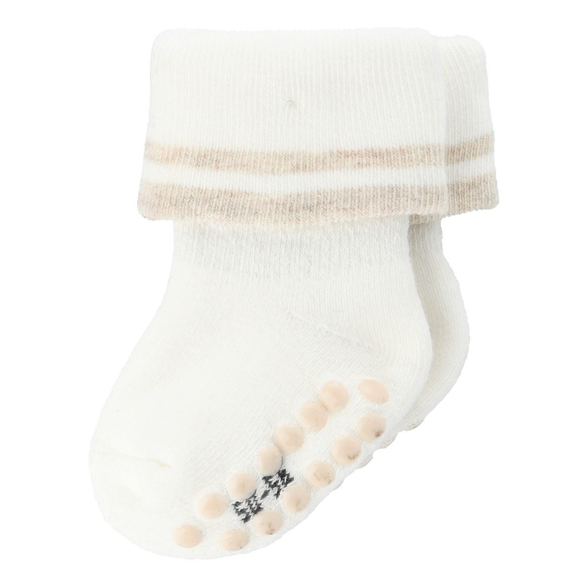 2 Paar Newborn Stoppersocken mit Umschlag