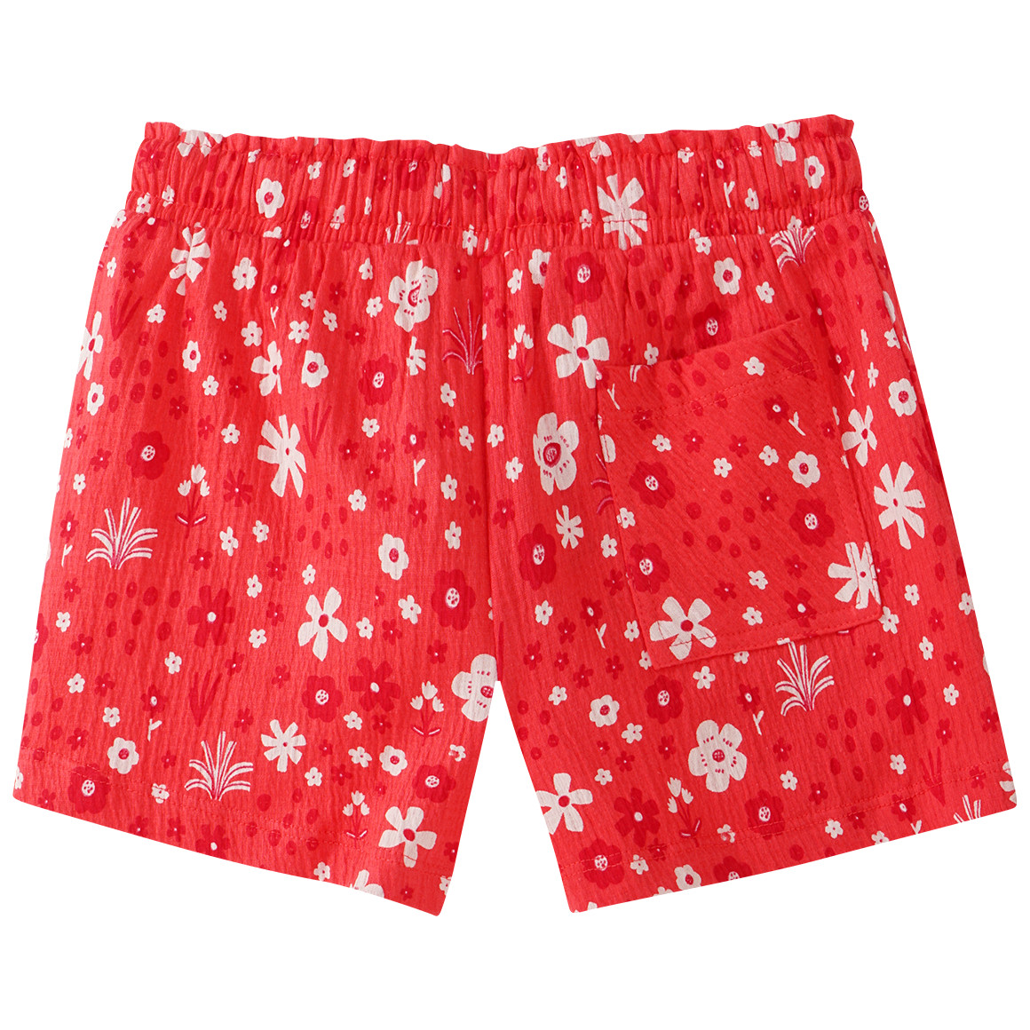 Mädchen Shorts mit Blumen-Allover