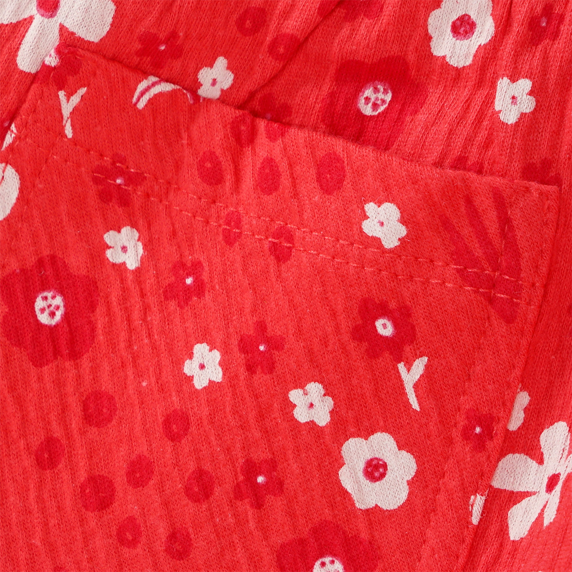 Mädchen Shorts mit Blumen-Allover