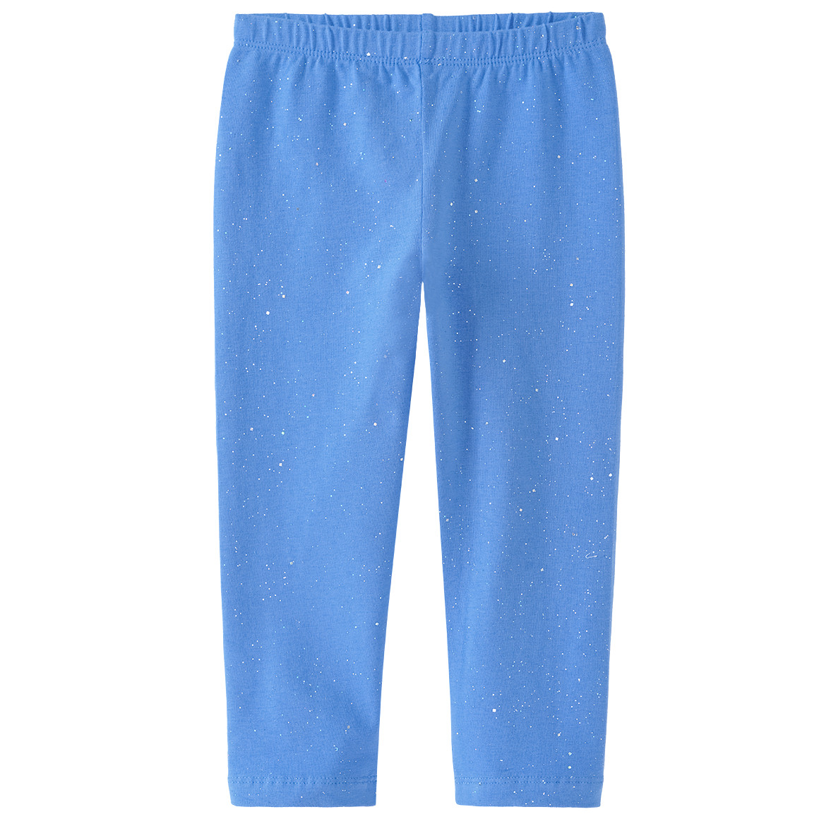 Mädchen Capri-Leggings mit Glitzer-Print