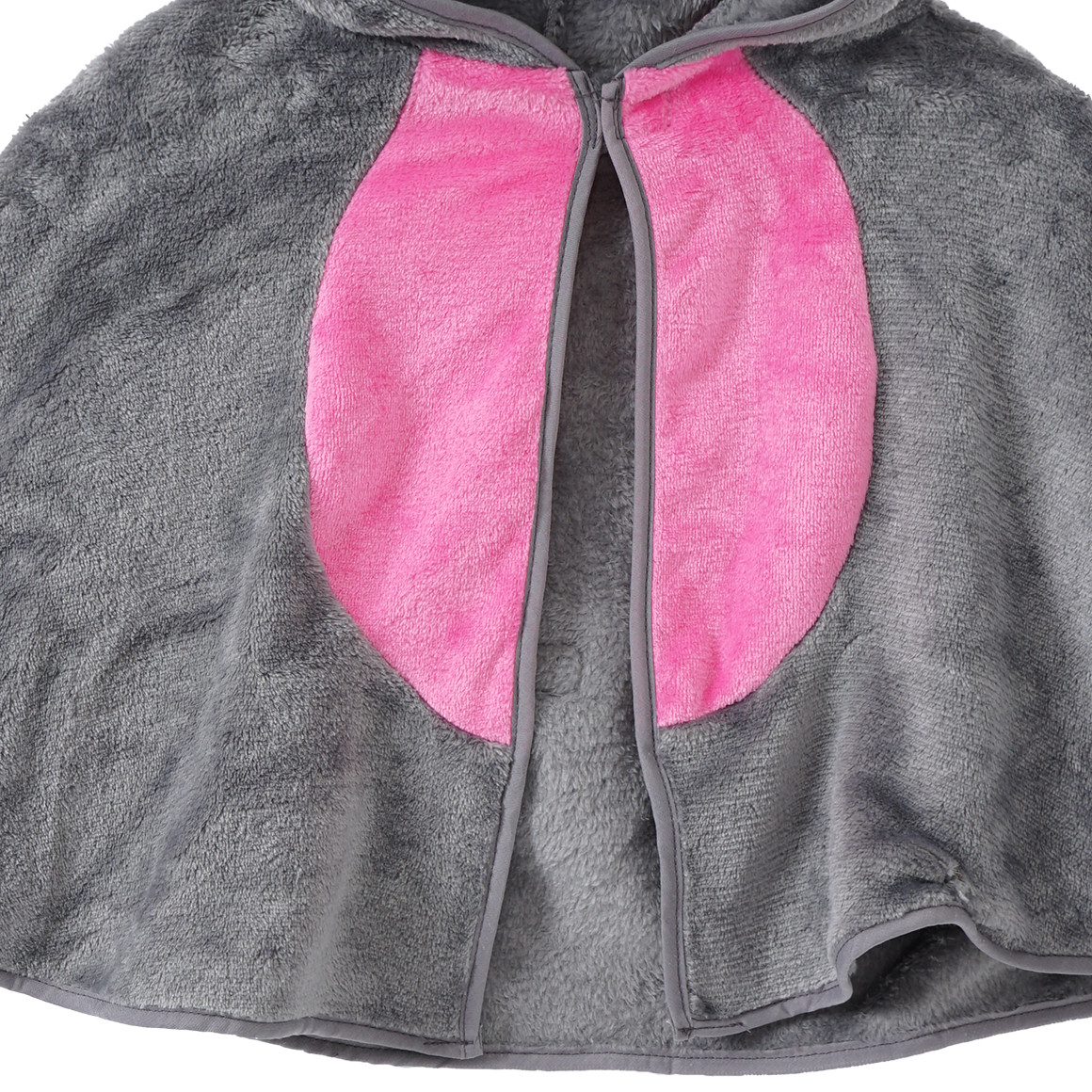 Kostüm Maus-Cape mit Kapuze