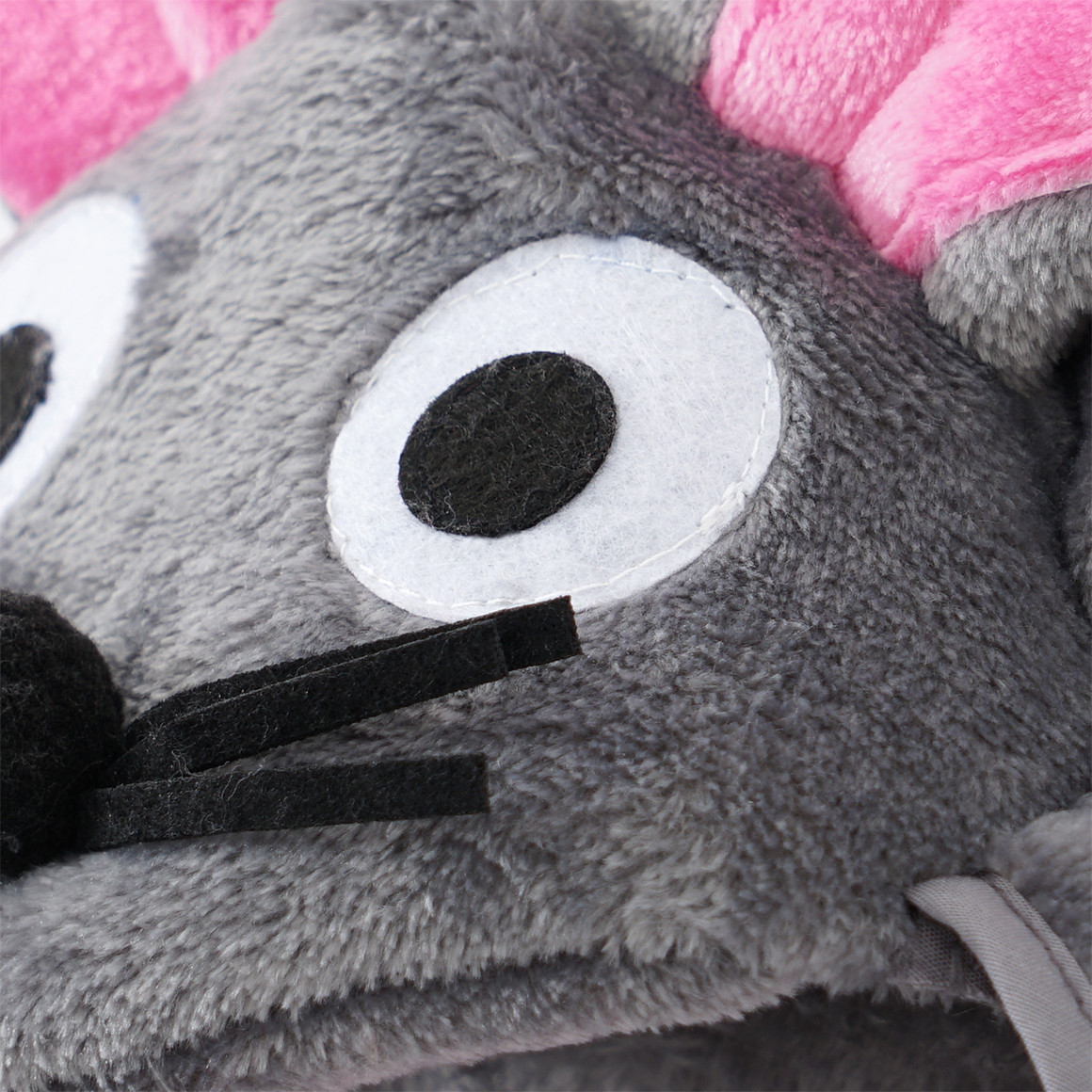 Kostüm Maus-Cape mit Kapuze