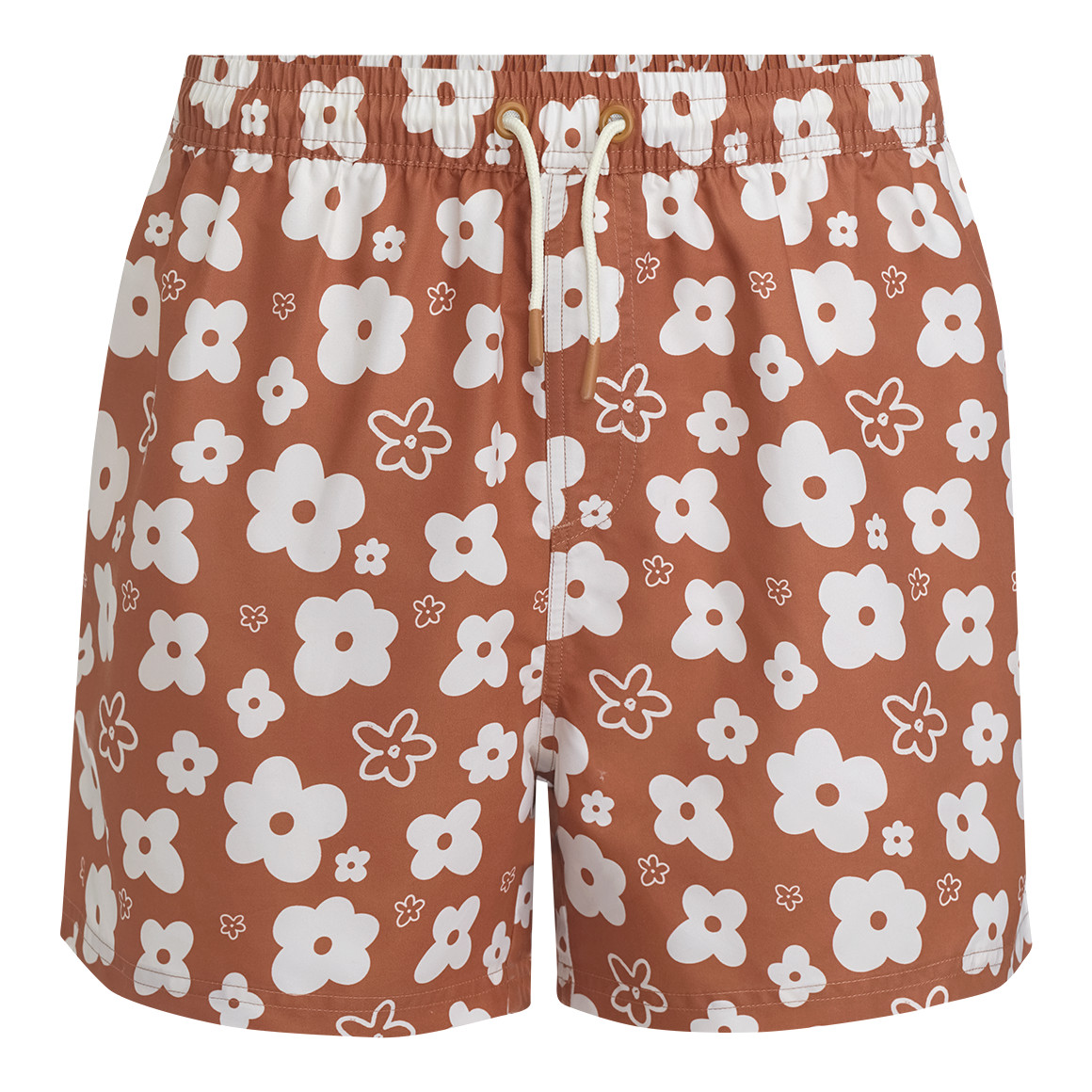 Herren Badeshorts mit Blumen-Allover