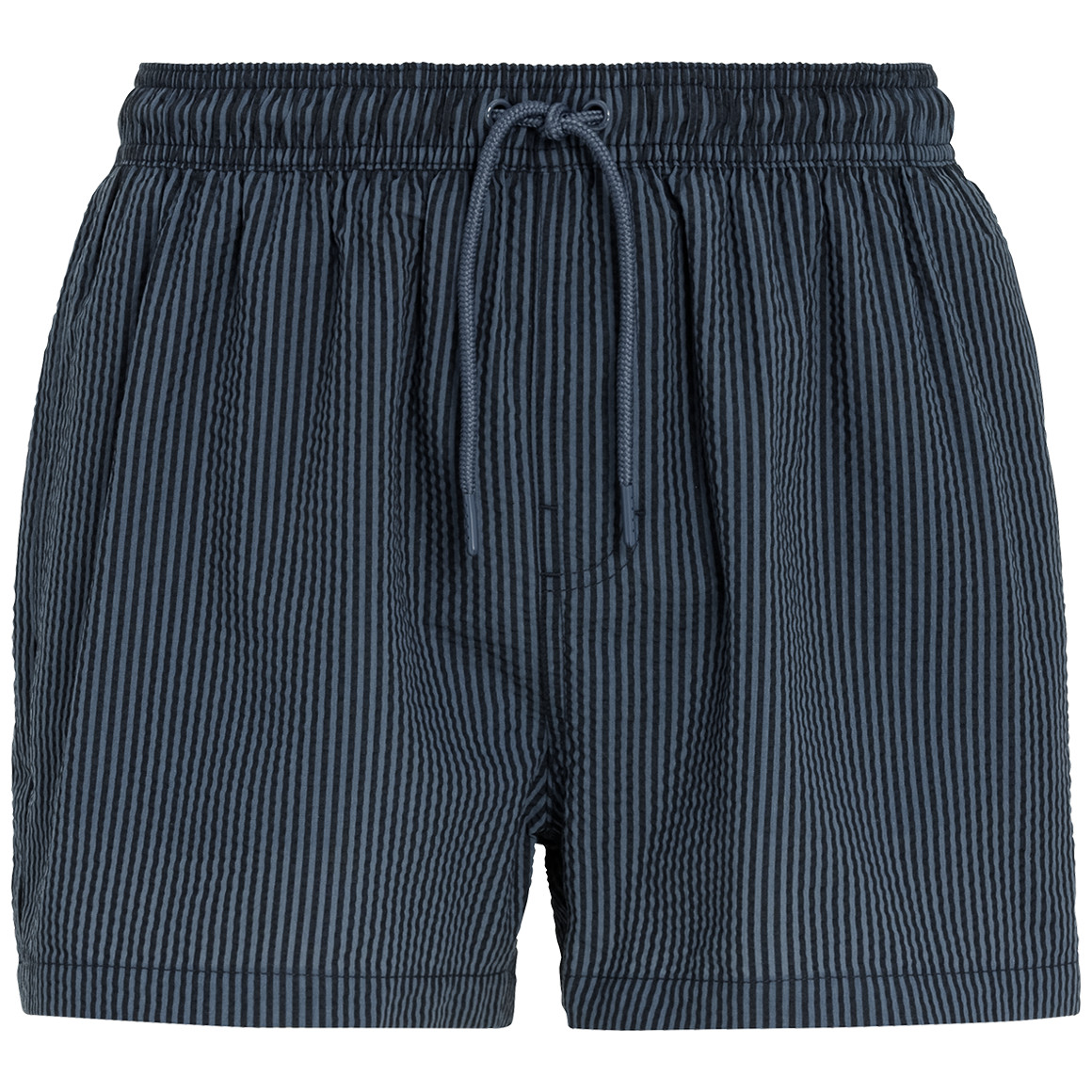 Herren Badeshorts in Seersucker-Struktur