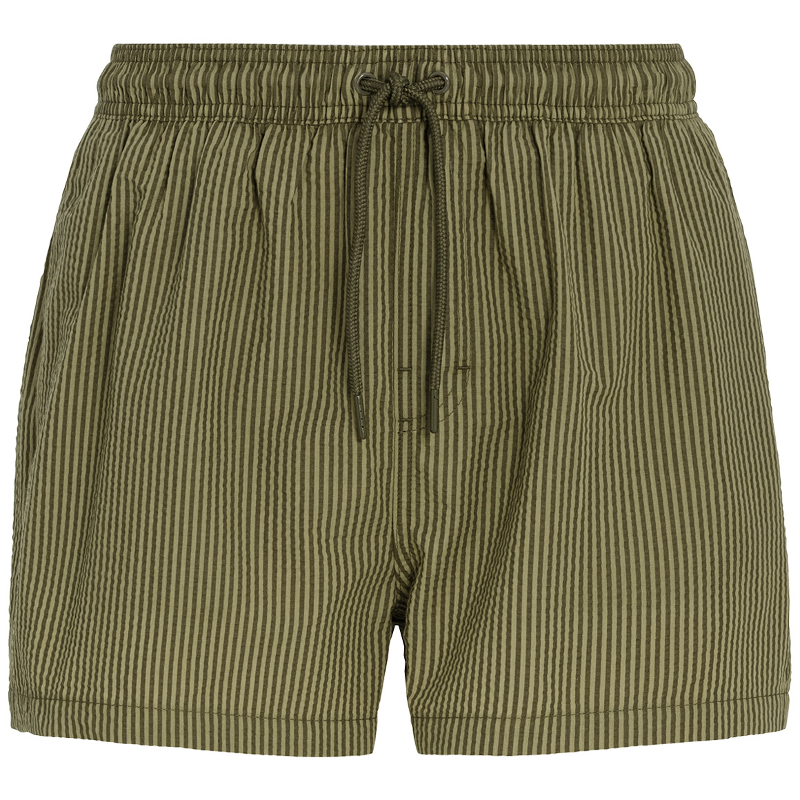 Herren Badeshorts in Seersucker-Struktur