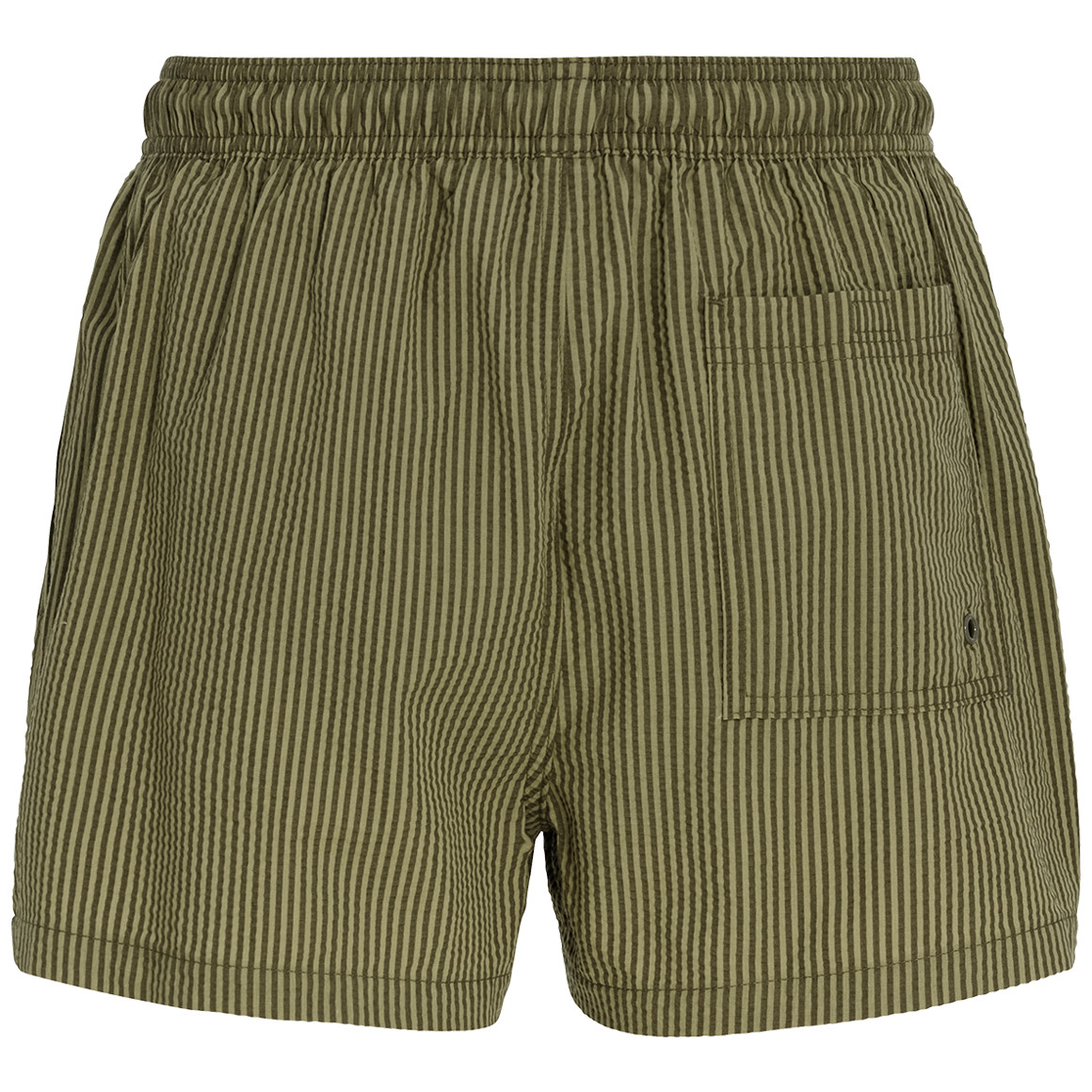 Herren Badeshorts in Seersucker-Struktur