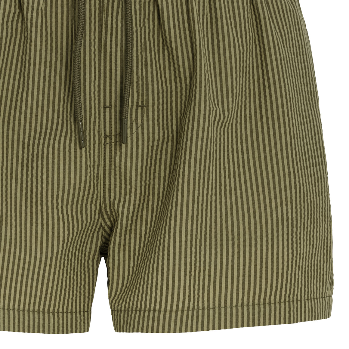 Herren Badeshorts in Seersucker-Struktur